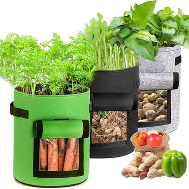 Нетъкана чанта за отглеждане на растения