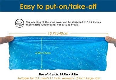 Устойчиви на химикали калъфи за обувки